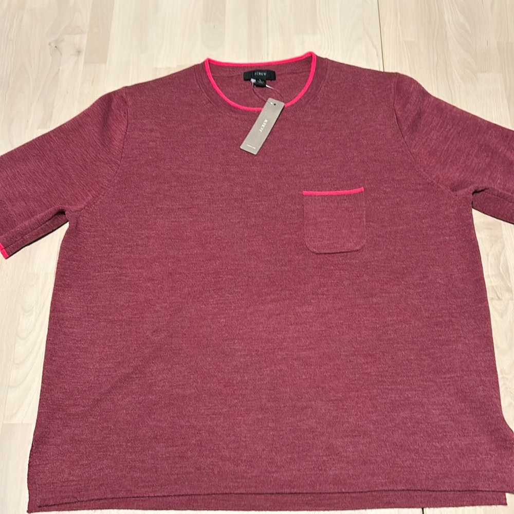 NWT J. Crew merino sweater, size L